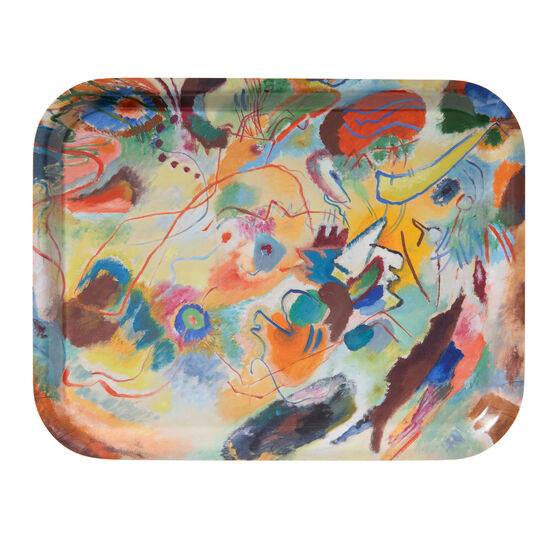 Wassily Kandisky Study for Composition VII tray
